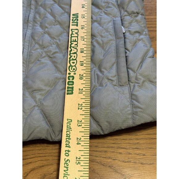 Eddie Bauer Size Medium Premium Goose Down Quilted Puffer‎ Vest Preppy Womens - Picture 5 of 16